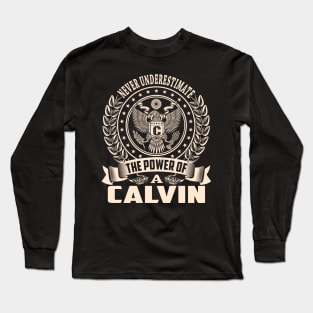 CALVIN Long Sleeve T-Shirt